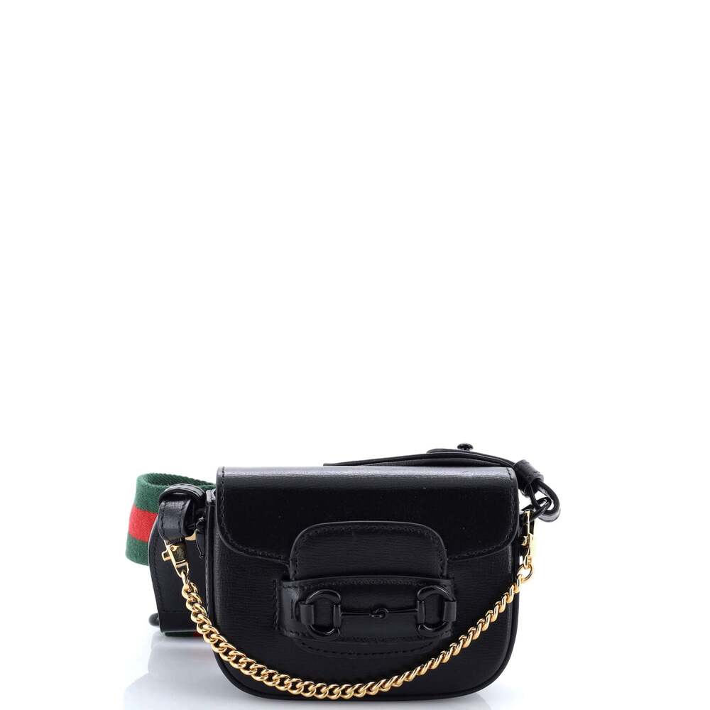 Gucci Horsebit Flap Wallet With Strap #219268G13B
